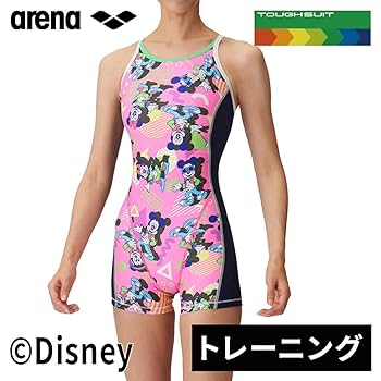 ディズニー ミッキーマウス 練習用水着 SS(5) イエロー 楽天市場】レディース 競泳練習用水着 arena アリーナ DISNEY